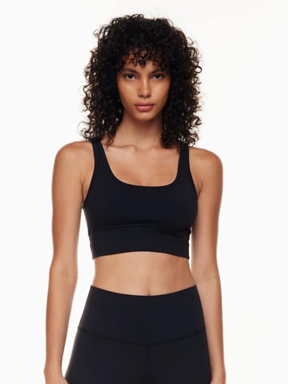TnAction TnaLIFE™ Mini Longline Bra Top Black Size Extra Small